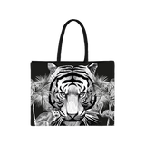 JUTE BAG "KONRAD LIFESTYLE IS AN ART" WHITE