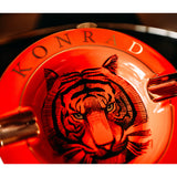 KONRAD Ashtray "Tiger" Limited Edition (Red)
