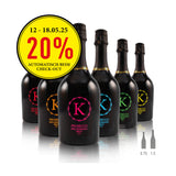 K-PROSECCO (BRUT DOC MILLESIMATO) KARTON MIT 6 FLASCHEN