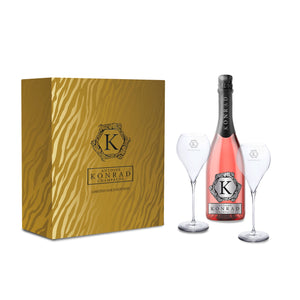 Konrad Champagne Rosé Brut Premier Cru - Limited "Gold Edition" Christmas Geschenkbox
