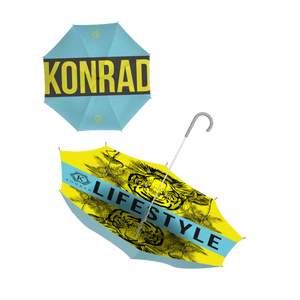 UMBRELLA "KONRAD LIFESTYLE IS AN ART" EDITION - BLUE & YELLOW