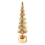 KONRAD INTERIOR SELECTION - Mini X-Mas Tree – Gold (with Music & LEDs)