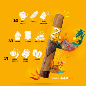 Zino Nicaragua Toro Zigarre Geschmacksprofil