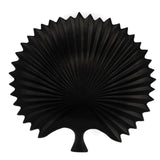 KONRAD INTERIOR SELECTION - Bowl "Palm Leaf" Black