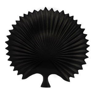 KONRAD INTERIOR SELECTION - Bowl "Palm Leaf" Black