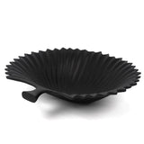 KONRAD INTERIOR SELECTION - Bowl "Palm Leaf" Black
