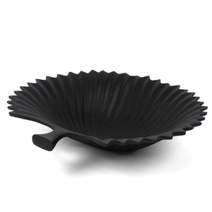 KONRAD INTERIOR SELECTION - Bowl "Palm Leaf" Black