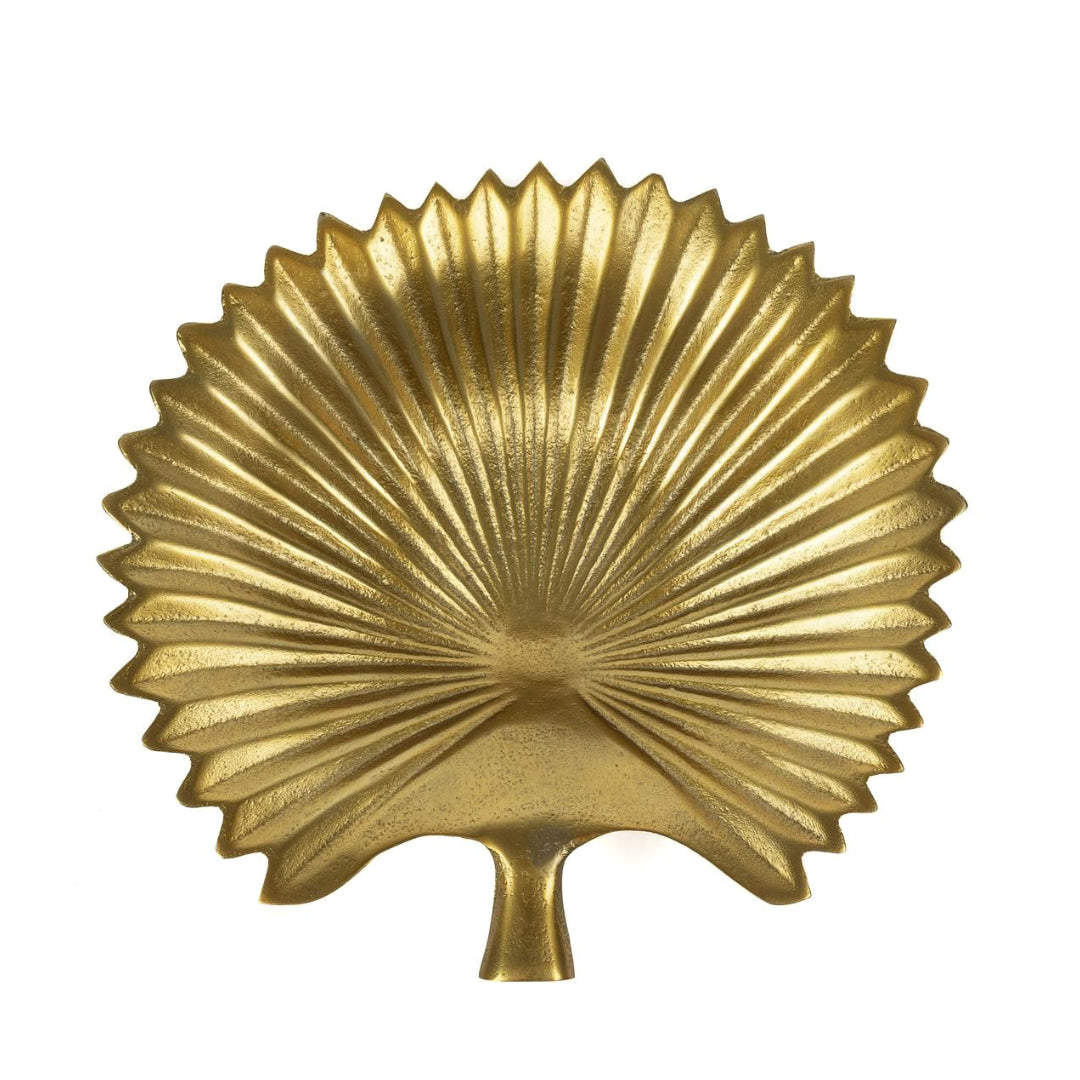 KONRAD INTERIOR SELECTION - Bowl "Palm Leaf" Gold