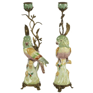 KONRAD INTERIOR SELECTION - Candle Holder "Pappagallino" (Set of 2)