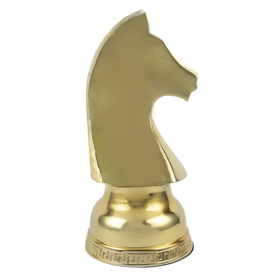 KONRAD INTERIOR SELECTION - Chess Knight "Grandmaster" Gold