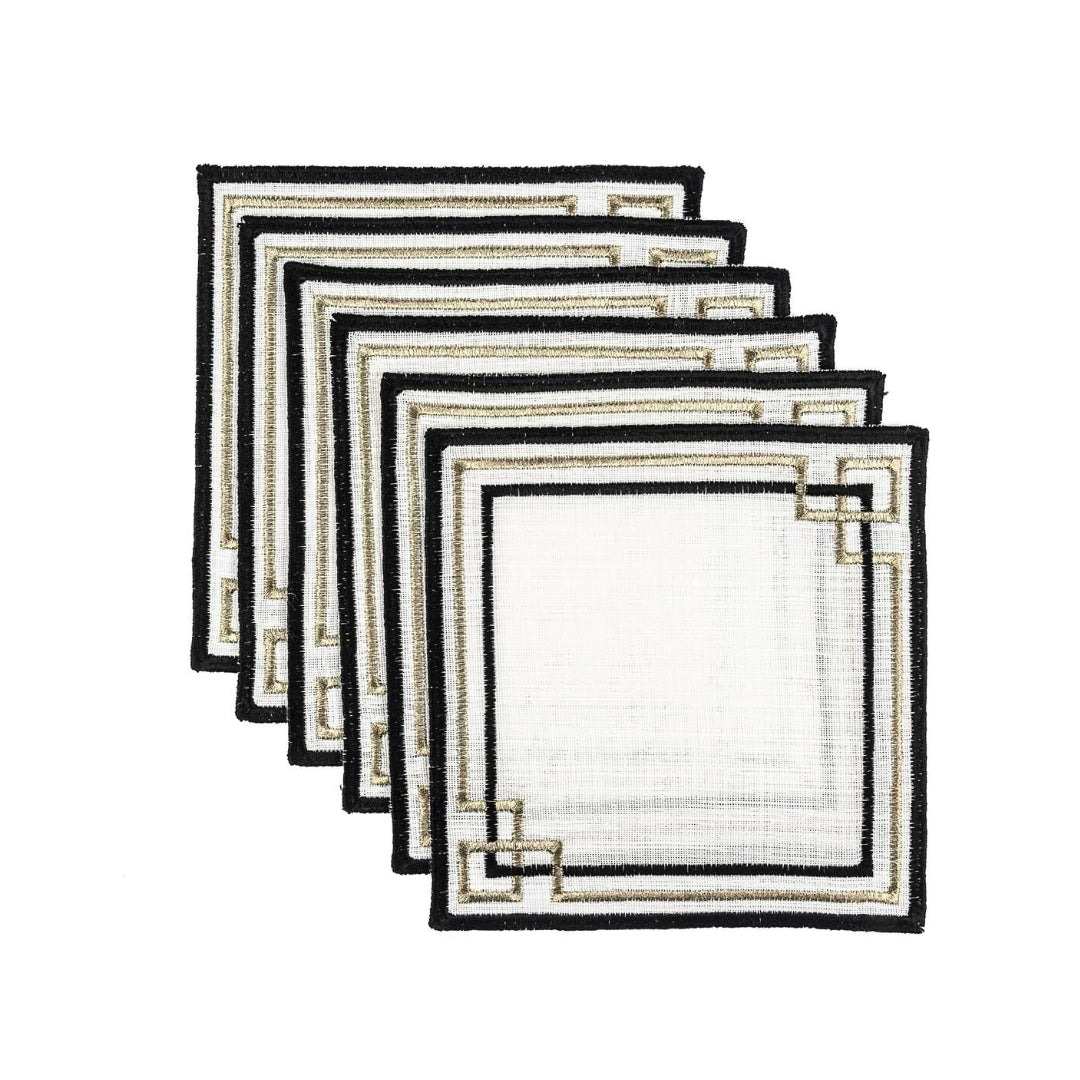 KONRAD INTERIOR SELECTION - Coasters "Palace" (Set of 6)