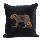 KONRAD INTERIOR SELECTION - Cushion "Leopard" Black