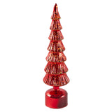 KONRAD INTERIOR SELECTION - Mini X-Mas Tree – Red (with Music & LEDs)