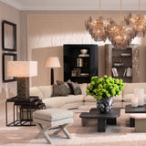 KONRAD INTERIOR SELECTION - Stool "Cordoba" Leopard