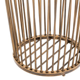 KONRAD INTERIOR SELECTION - Basket "Baleana" Gold