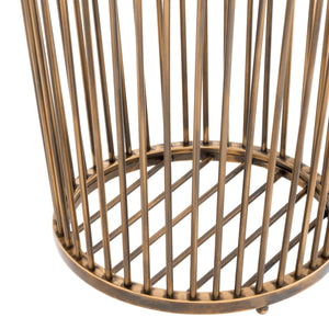 KONRAD INTERIOR SELECTION - Basket "Baleana" Gold
