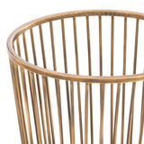 KONRAD INTERIOR SELECTION - Basket "Baleana" Gold