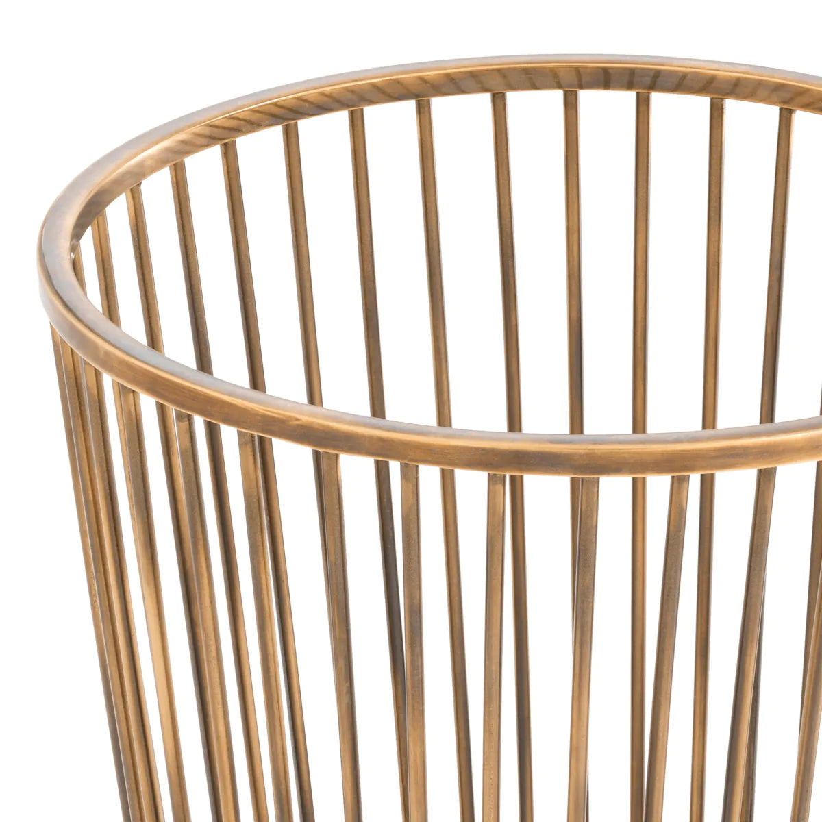 KONRAD INTERIOR SELECTION - Basket "Baleana" Gold
