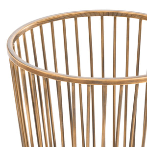 KONRAD INTERIOR SELECTION - Basket "Baleana" Gold