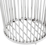 KONRAD INTERIOR SELECTION - Basket "Baleana" Silver