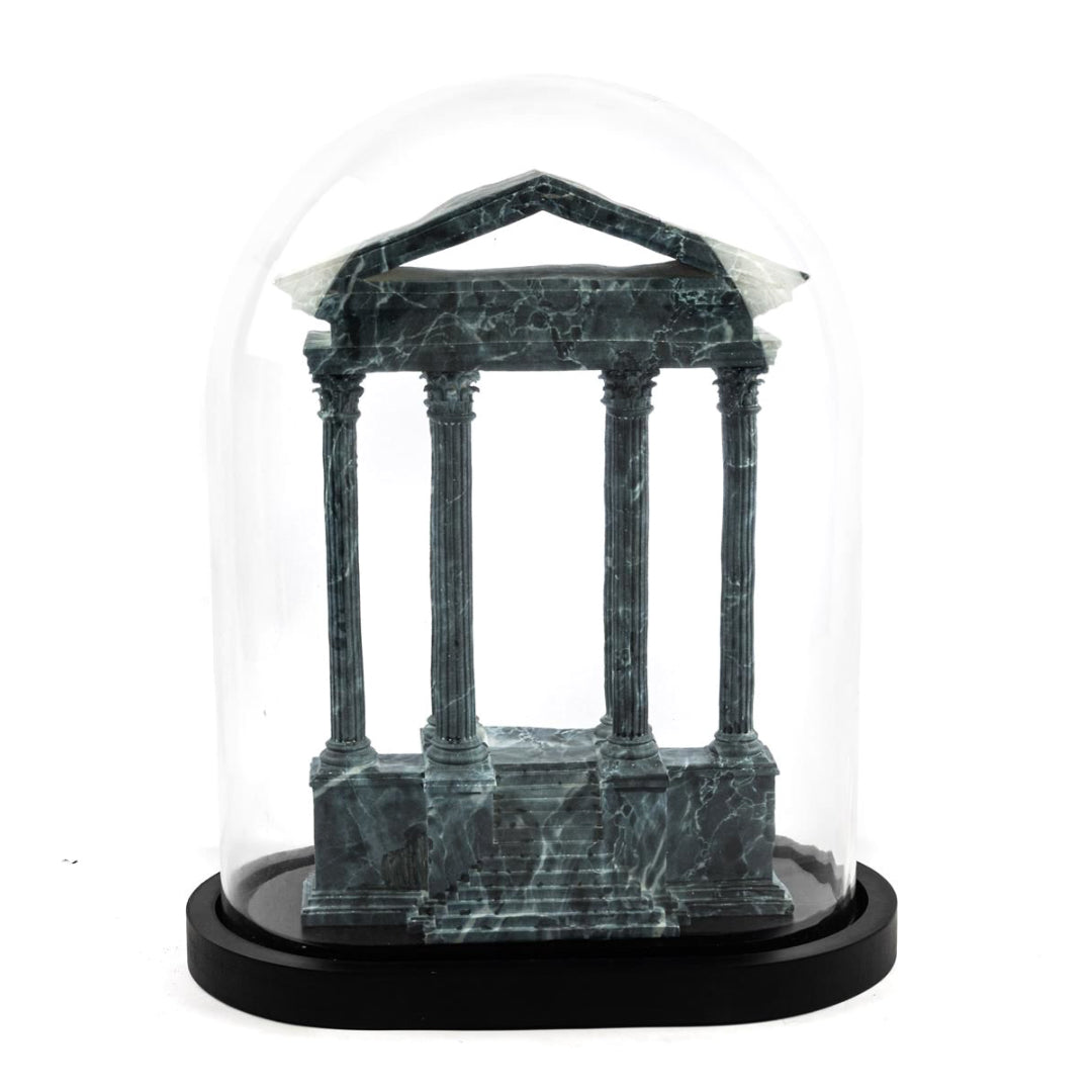 KONRAD INTERIOR SELECTION - Glass Dome "Augustus" Dark Green
