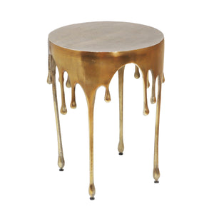 KONRAD INTERIOR SELECTION - Side Table "Drip" Gold