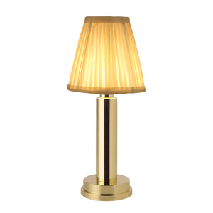KONRAD INTERIOR SELECTION - LED Table Lamp "Lounge Flair" Shiny Gold
