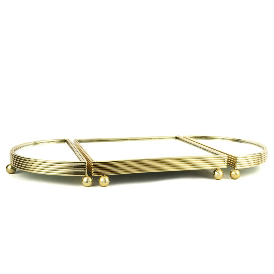 KONRAD INTERIOR SELECTION - Tray "Orient Express" Gold