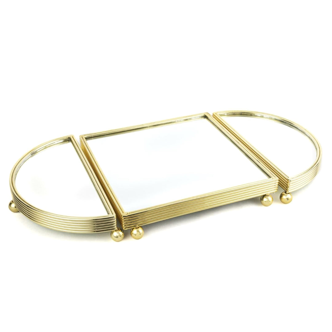 KONRAD INTERIOR SELECTION - Tray "Orient Express" Gold