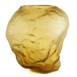 KONRAD INTERIOR SELECTION - Vase "Amber Rock" Crystal Glass