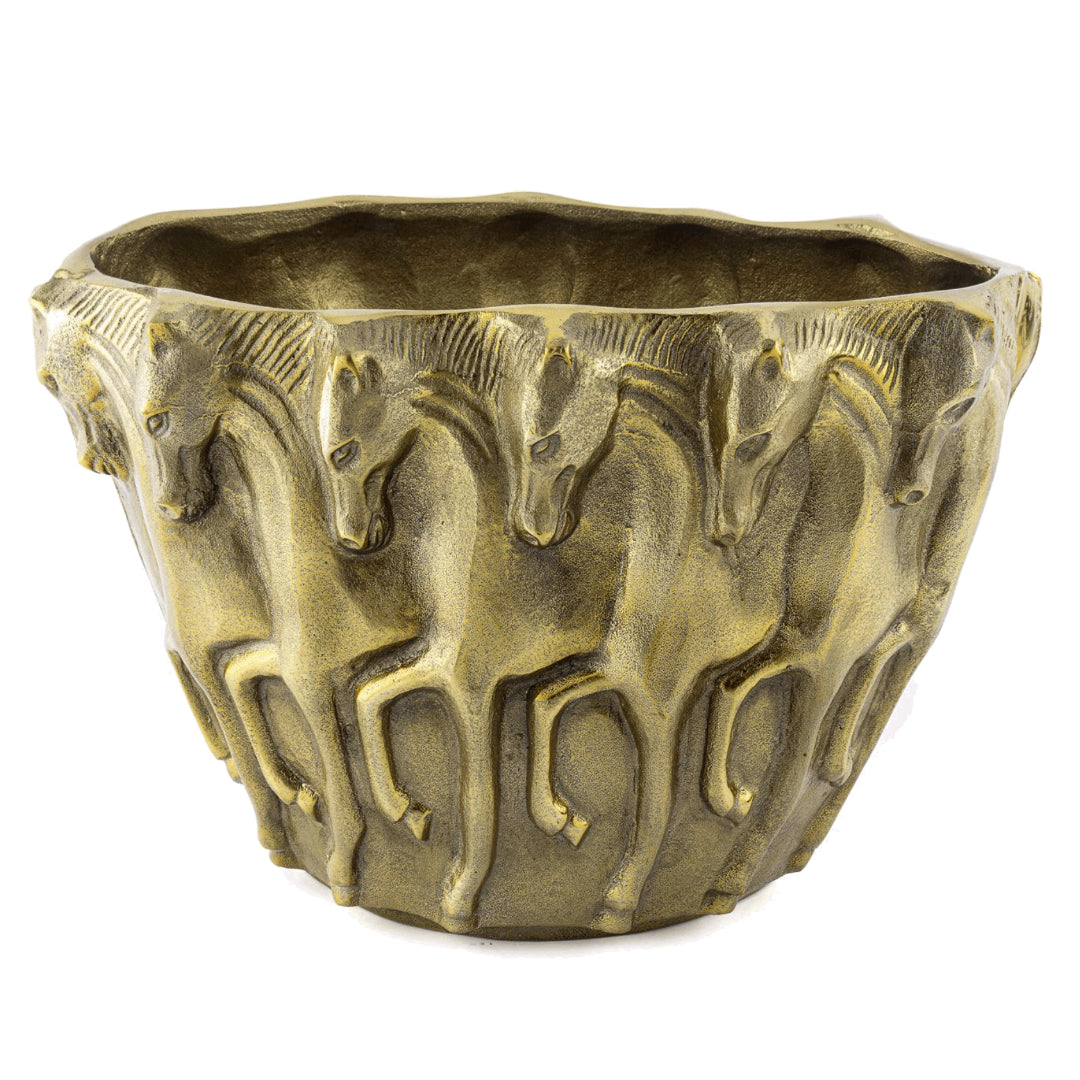 KONRAD INTERIOR SELECTION - Vase & Wine Cooler "Antique Horses"