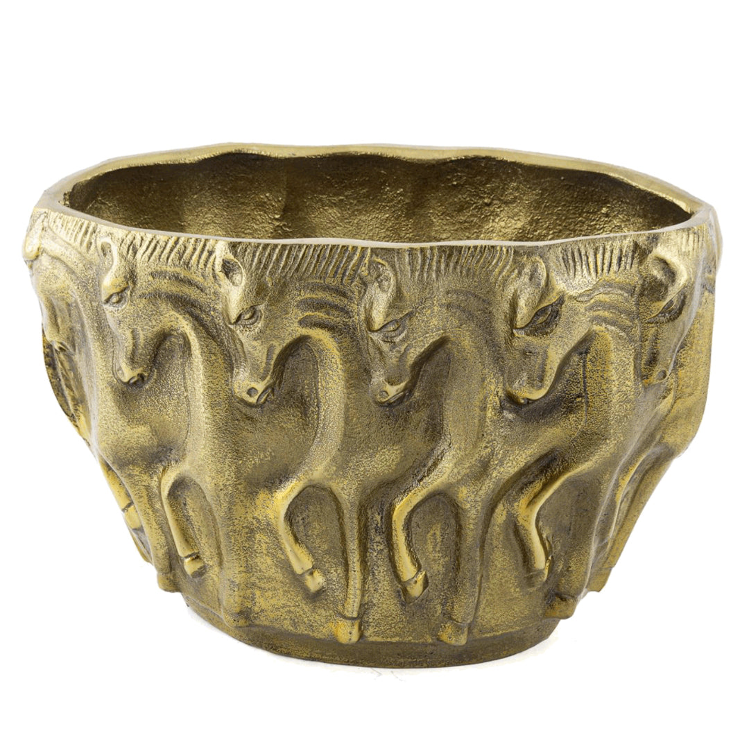 KONRAD INTERIOR SELECTION - Vase & Wine Cooler "Antique Horses"