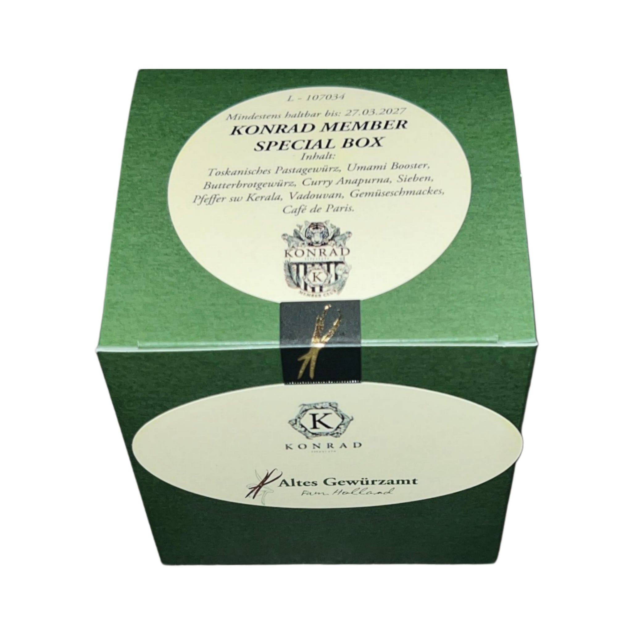 KONRAD X ALTES GEWÜRZAMT – MEMBER SPECIAL BOX (WITH 9 SPICES)