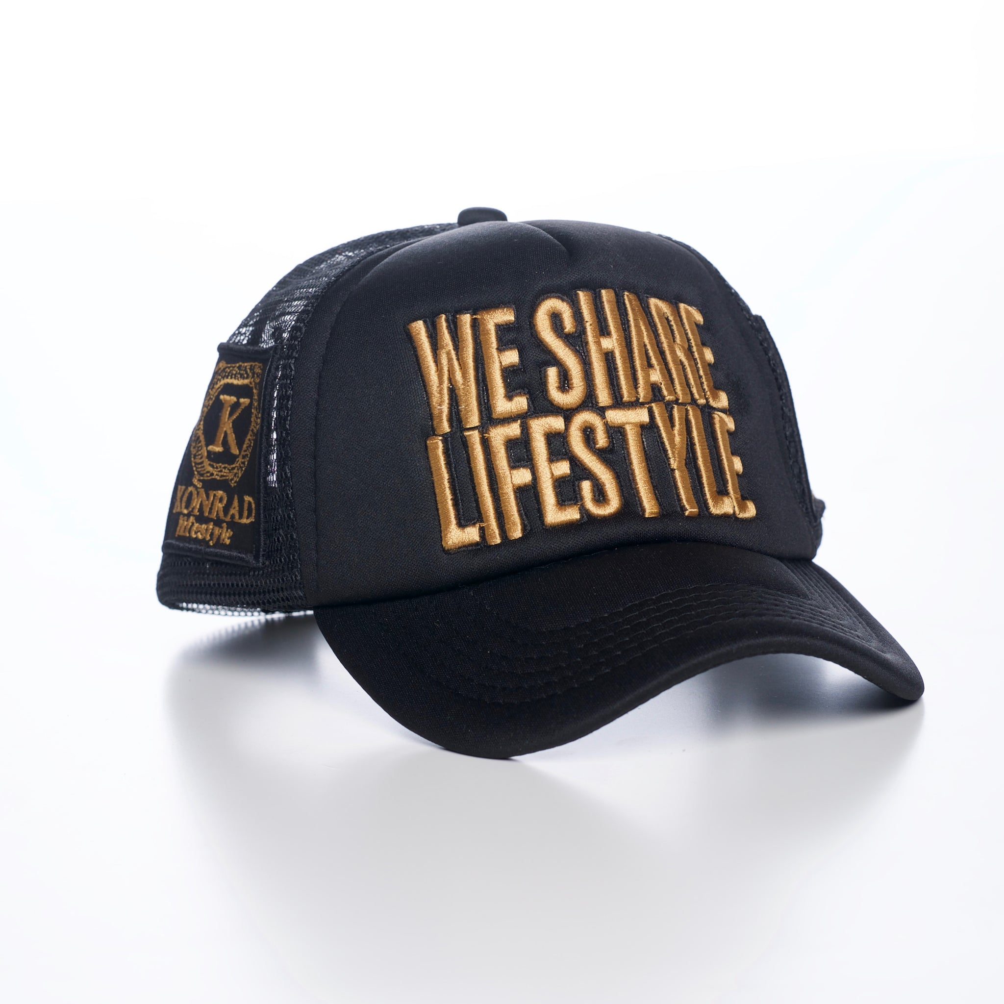 KONRAD LIFESTYLE CAP "WE SHARE LIFESTYLE" GOLD