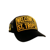 DJ ANTOINE CAP "WELCOME TO ST. TROPEZ" BLACK
