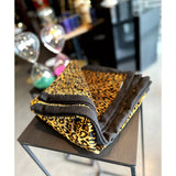 KONRAD INTERIOR SELECTION - Blanket "Leopard" Gold
