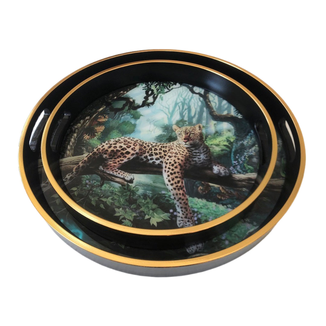 KONRAD INTERIOR SELECTION - Tray "Jaguar" (Set of 2)