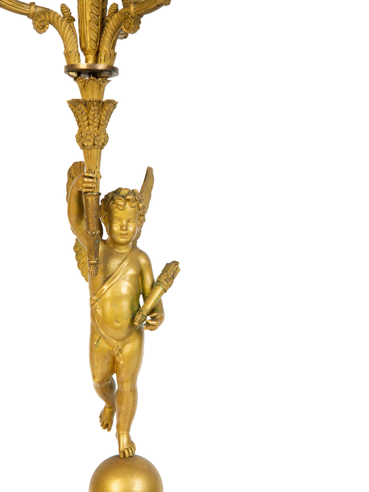 KONRAD INTERIOR SELECTION - Candle Holder "Angel" Louis XVI Style (Set of 2)